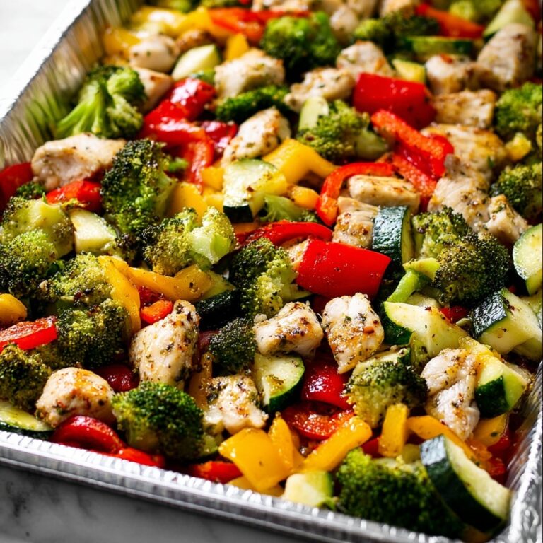 Oven Roasted Chicken and Veggies Recipe