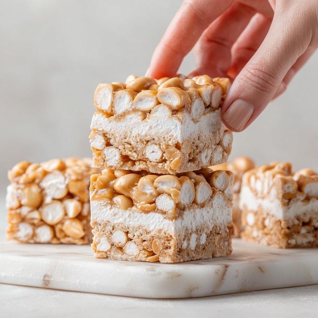 Fluffernutter Rice Krispie Treats Recipe - Recipe Image
