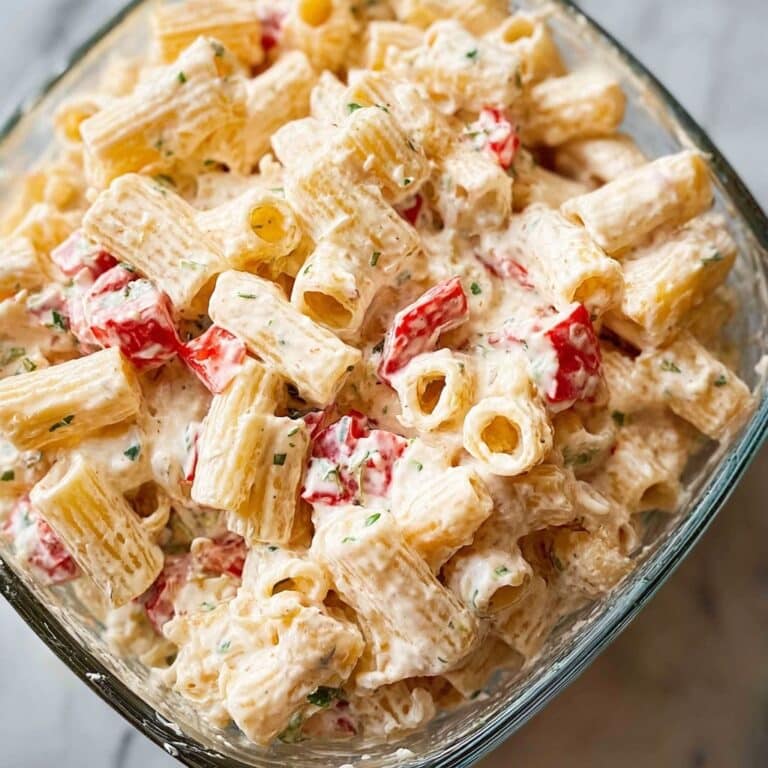 Cheddar Sour Cream Macaroni Salad: Deli-Style Comfort Recipe