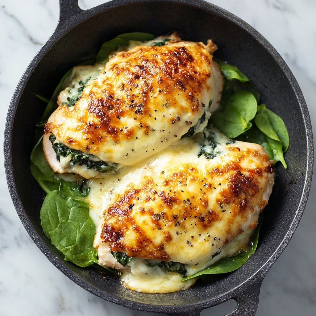 Spinach and Cheese Stuffed Chicken Breast Recipe