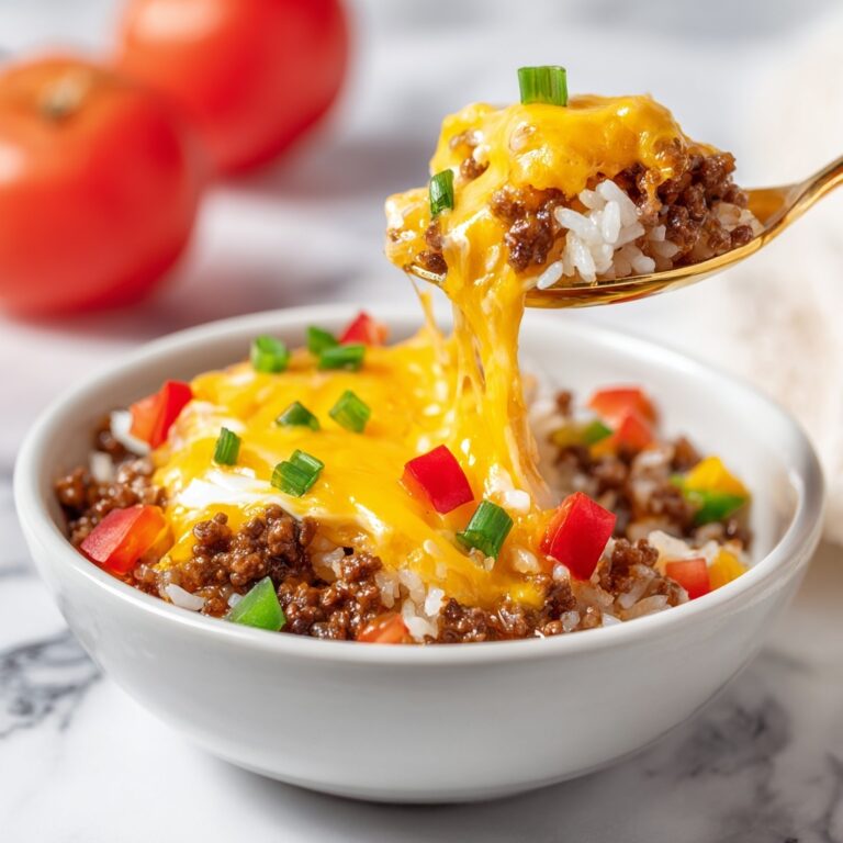 Cheesy Unstuffed Pepper Skillet (One Pan!) Recipe