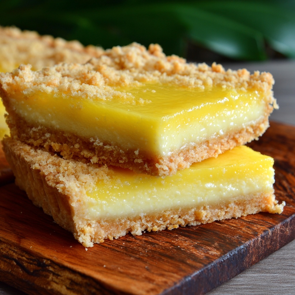 Italian Grandma’s Lemon Custard Cake – Classic Recipe - Recipe Image