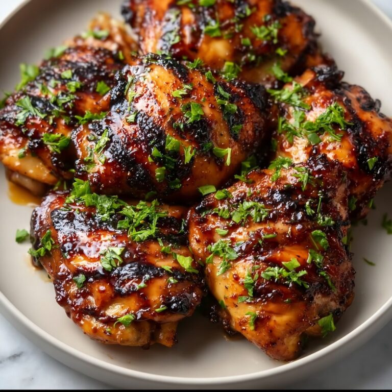 Garlic Miso Chicken Thighs (Air Fryer) Recipe