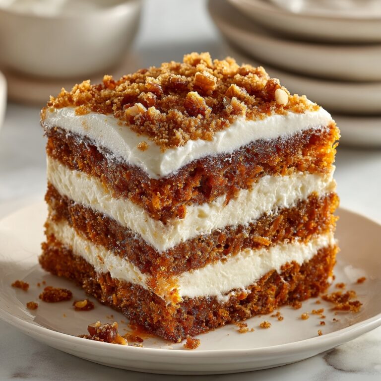 Carrot Cake Bars with Cream Cheese Frosting Recipe