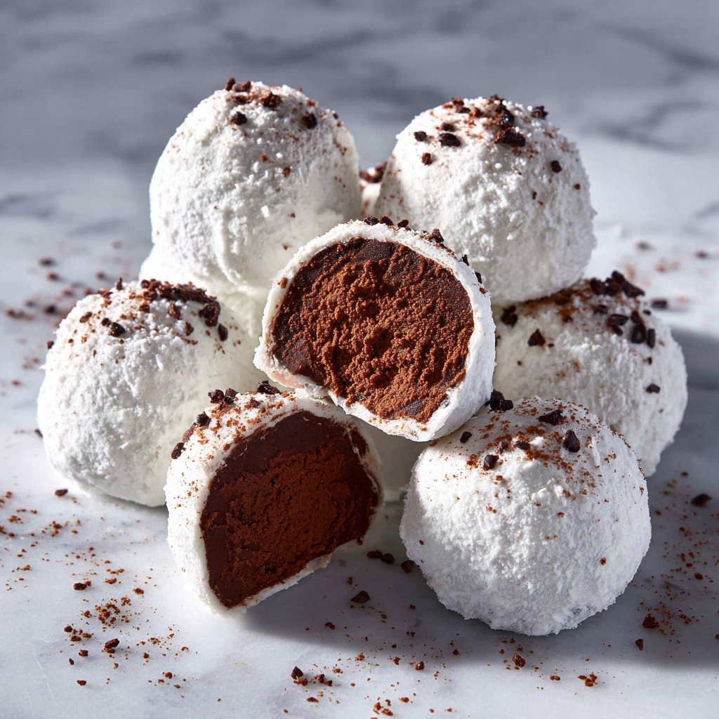 Mint Chocolate Chip Snowball Cookies Recipe - Recipe Image