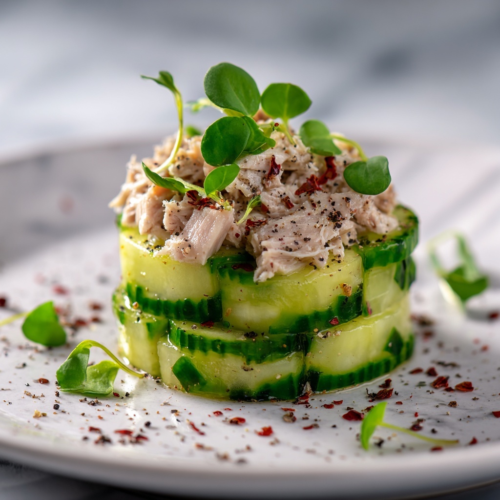 Cucumber Salad with Crab Meat: Your Ultimate Summer Refreshment Recipe - Recipe Image