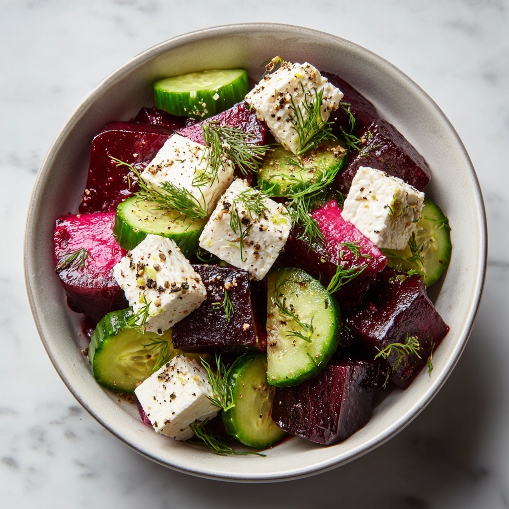 Beet Salad with Feta and Walnuts Recipe - Recipe Image