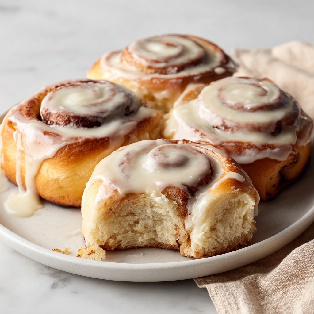 Banana Bread Cinnamon Rolls with Peanut Butter Frosting Recipe - Recipe Image