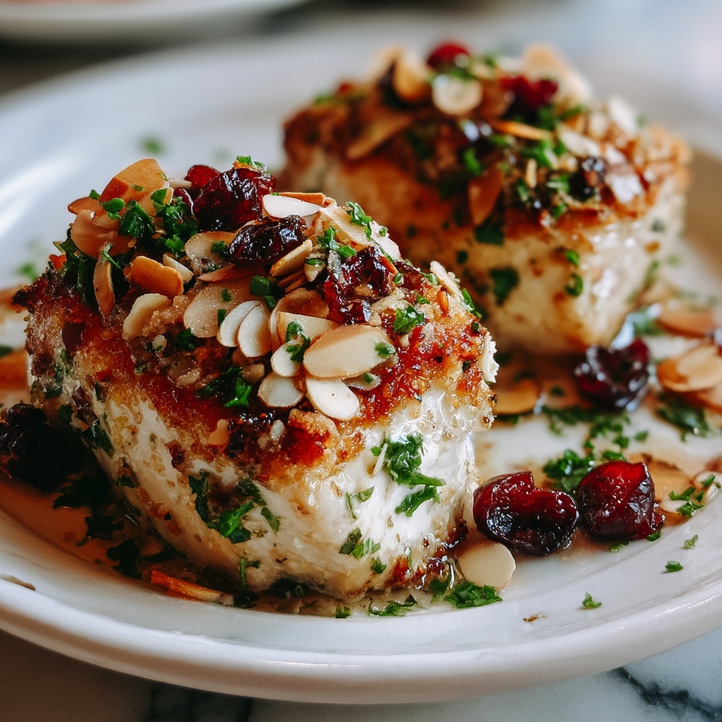 Cranberry and Brie Stuffed Chicken Recipe - Recipe Image