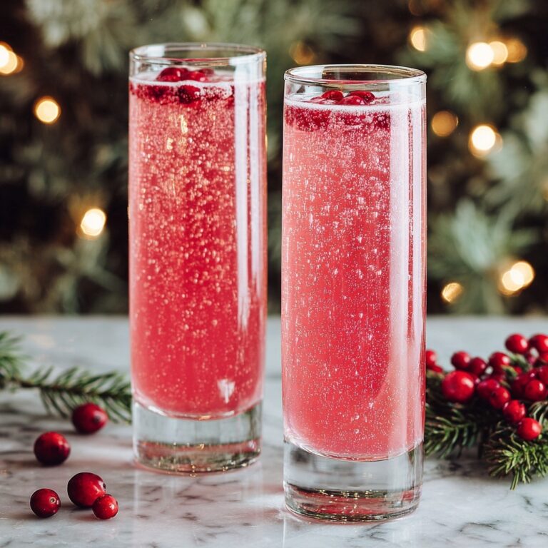 Cranberry Mimosa Magic: Easy Holiday Sparkle Recipe