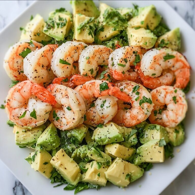 Zesty Citrus Shrimp and Avocado Salad for Fresh Flavors Recipe