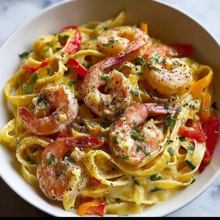 Creamy Jamaican Shrimp Pasta Recipe