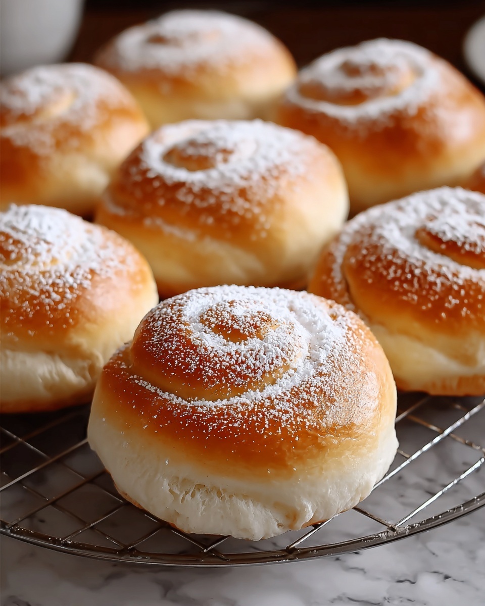 Vanilla Pan de Mallorca Rolls Recipe - Recipe Image
