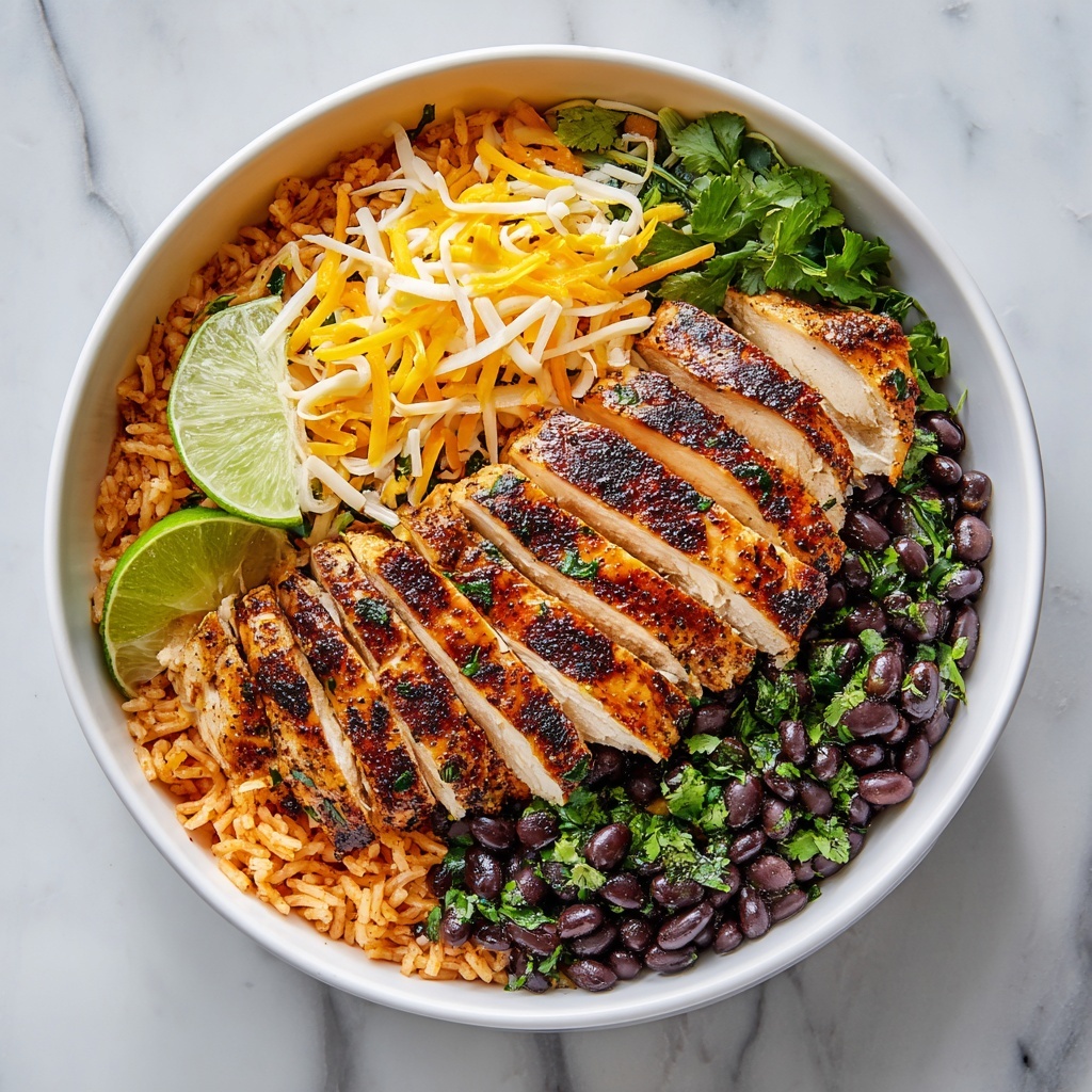 Instant Pot Weeknight Chicken and Rice Burrito Bowls Recipe - Recipe Image
