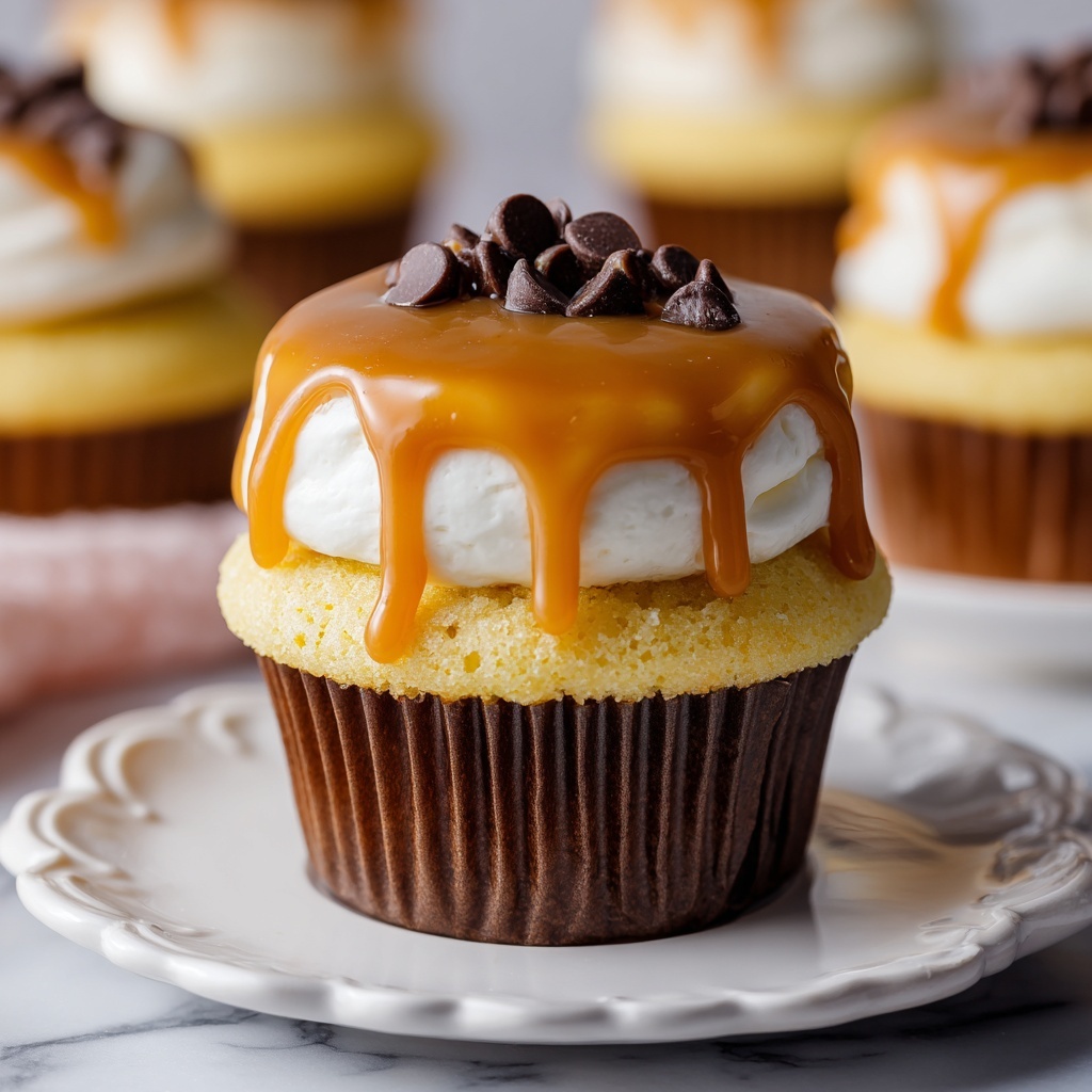 Boston Cream Pie Cupcakes Recipe - Recipe Image