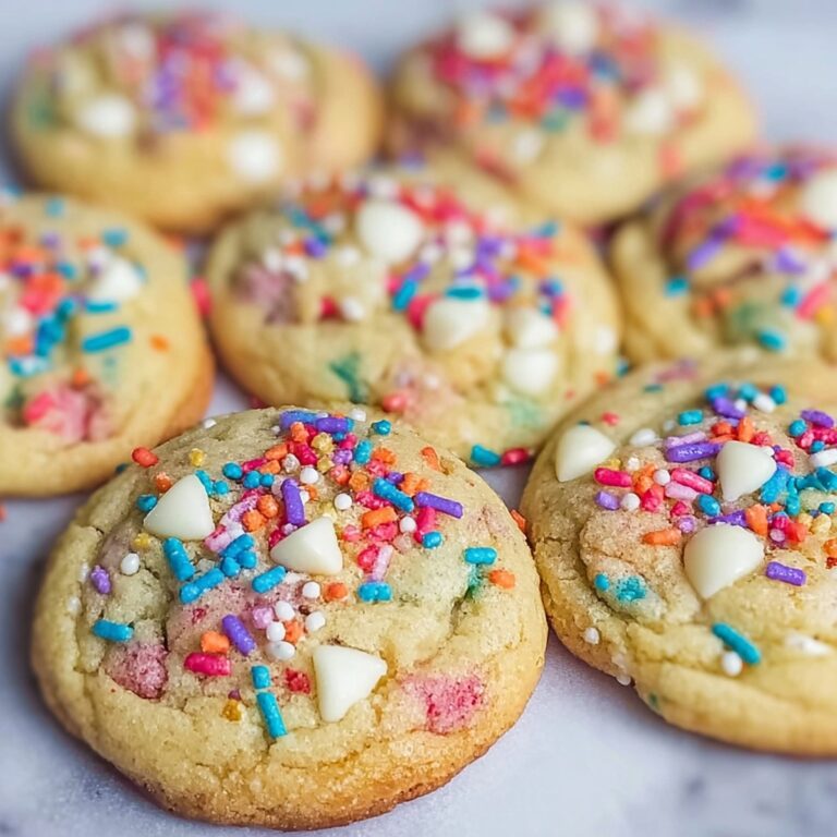 White Chocolate Confetti Cookies Recipe