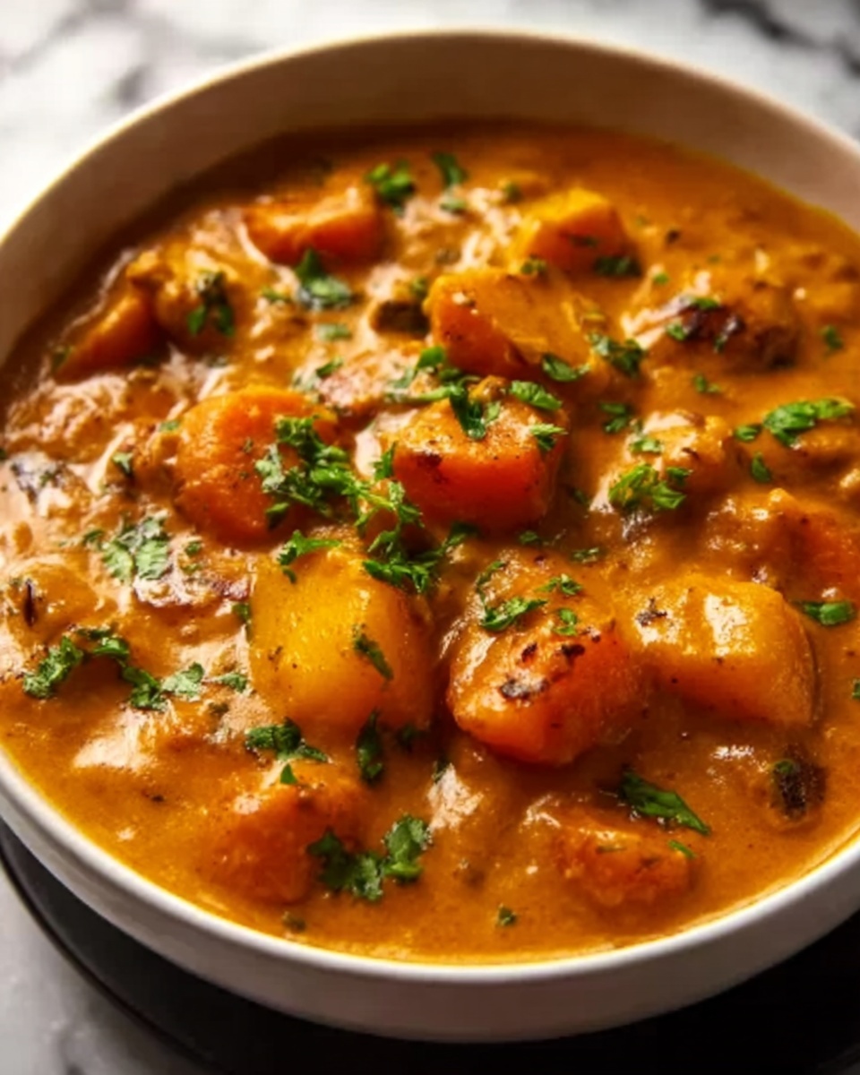 Creamy Indian Pumpkin Curry Recipe - Recipe Image