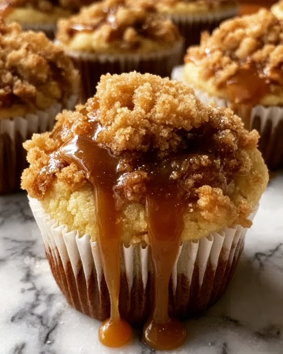 Churro Caramel Crunch Cupcakes Recipe - Recipe Image