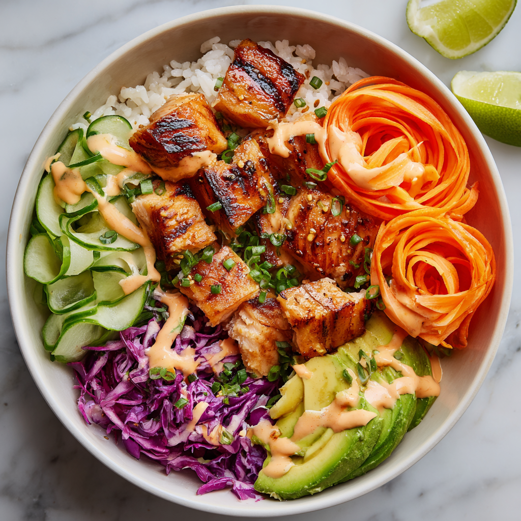 Bang Bang Chicken Bowl Recipe - Recipe Image