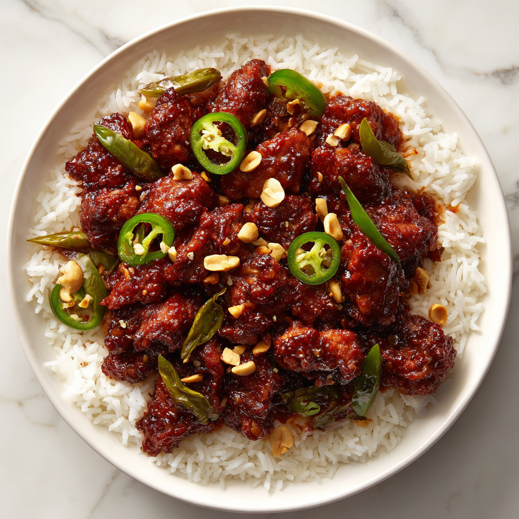 Hot Honey Chicken Bowls with Veggies and Lime Recipe - Recipe Image