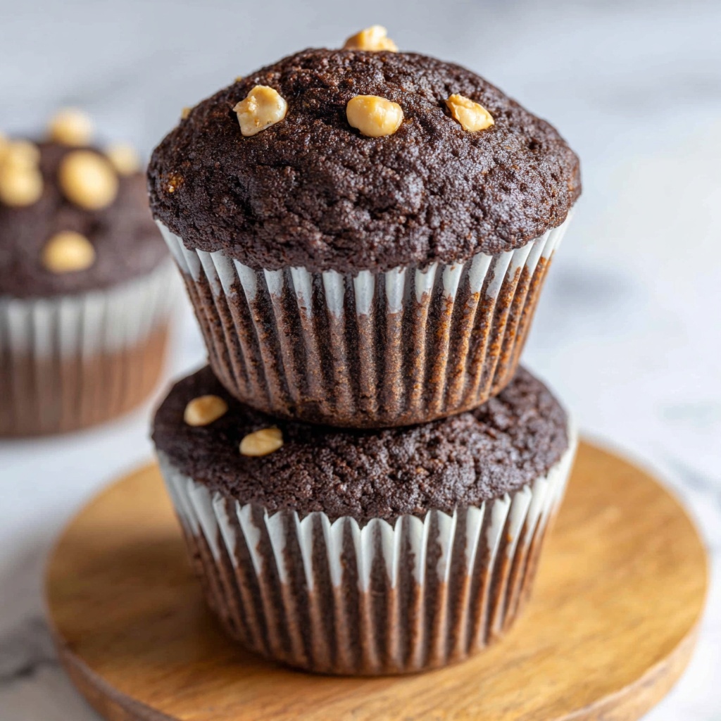 Dark Chocolate Banana Bread Muffins Recipe - Recipe Image
