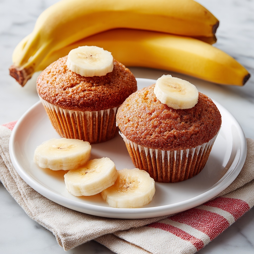 Brown Sugar Banana Muffins Recipe - Recipe Image
