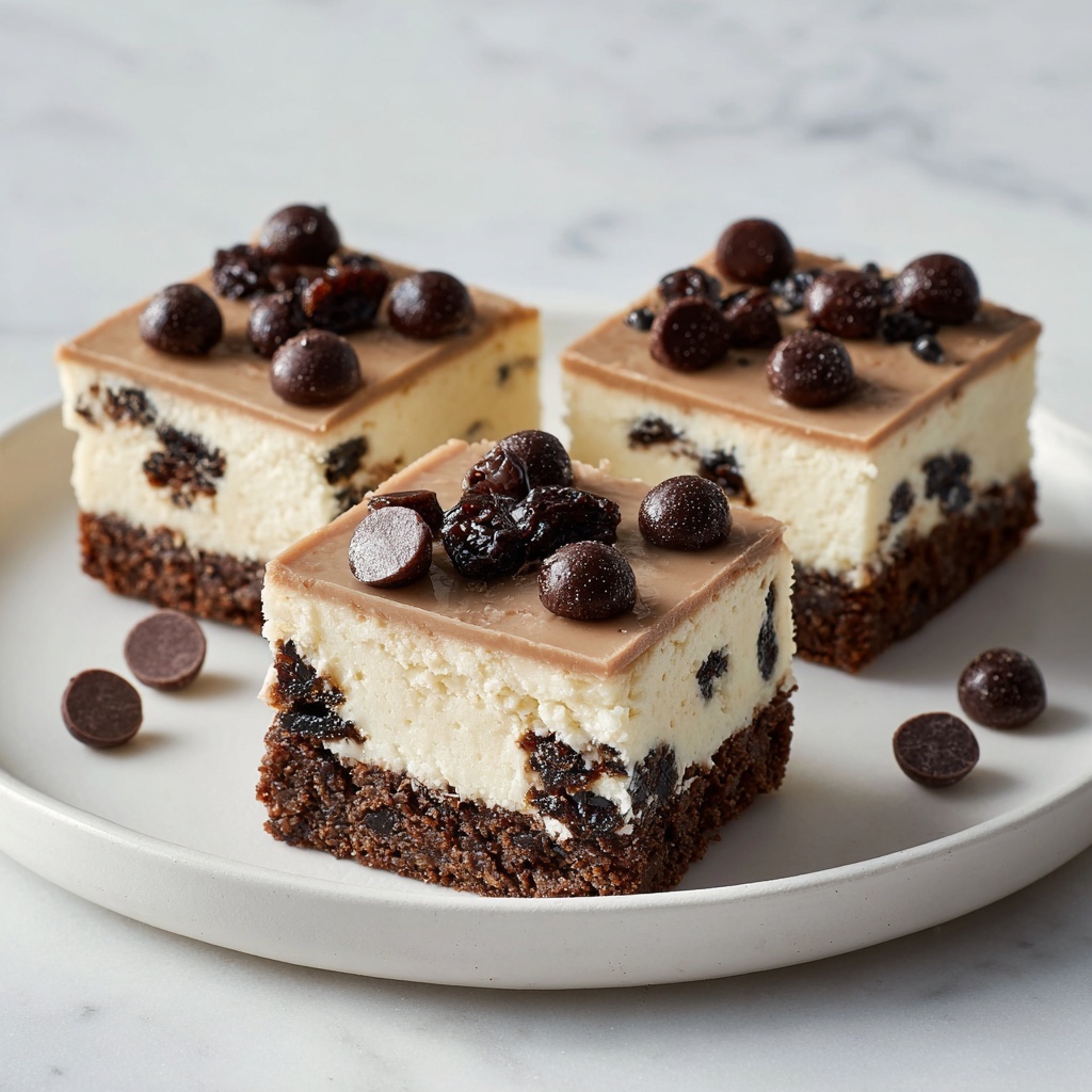 Chocolate Chip Cheesecake Bars Recipe - Recipe Image