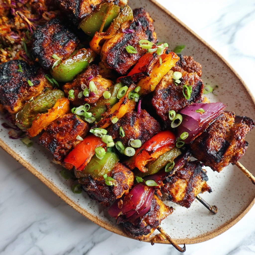 Hawaiian Chicken Kabobs Recipe - Recipe Image