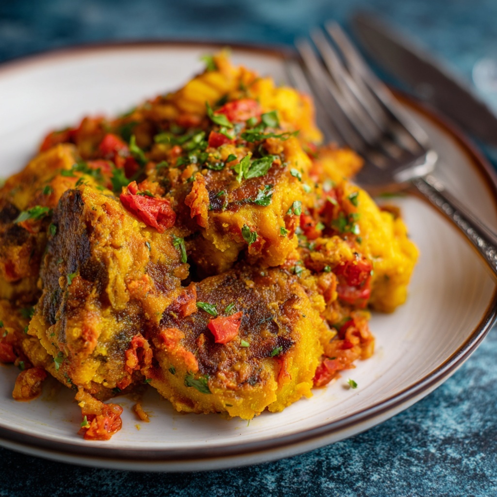 Jamaican Saltfish with Fresh Fruit Recipe - Recipe Image