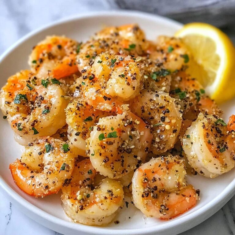Air Fryer Garlic Parmesan Shrimp Recipe