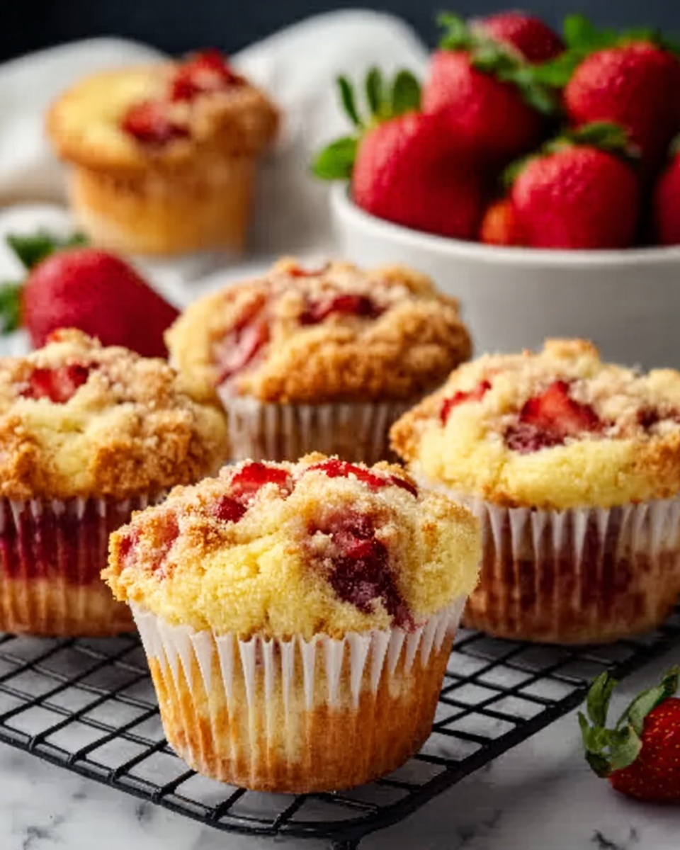 Strawberry Muffin Recipe - Recipe Image