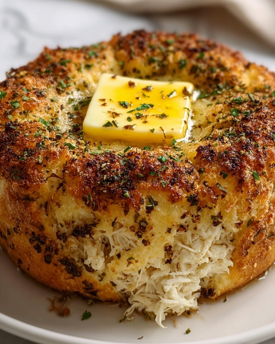 Crab Stuffed Cheddar Bay Biscuits with Lemon Butter Recipe - Recipe Image