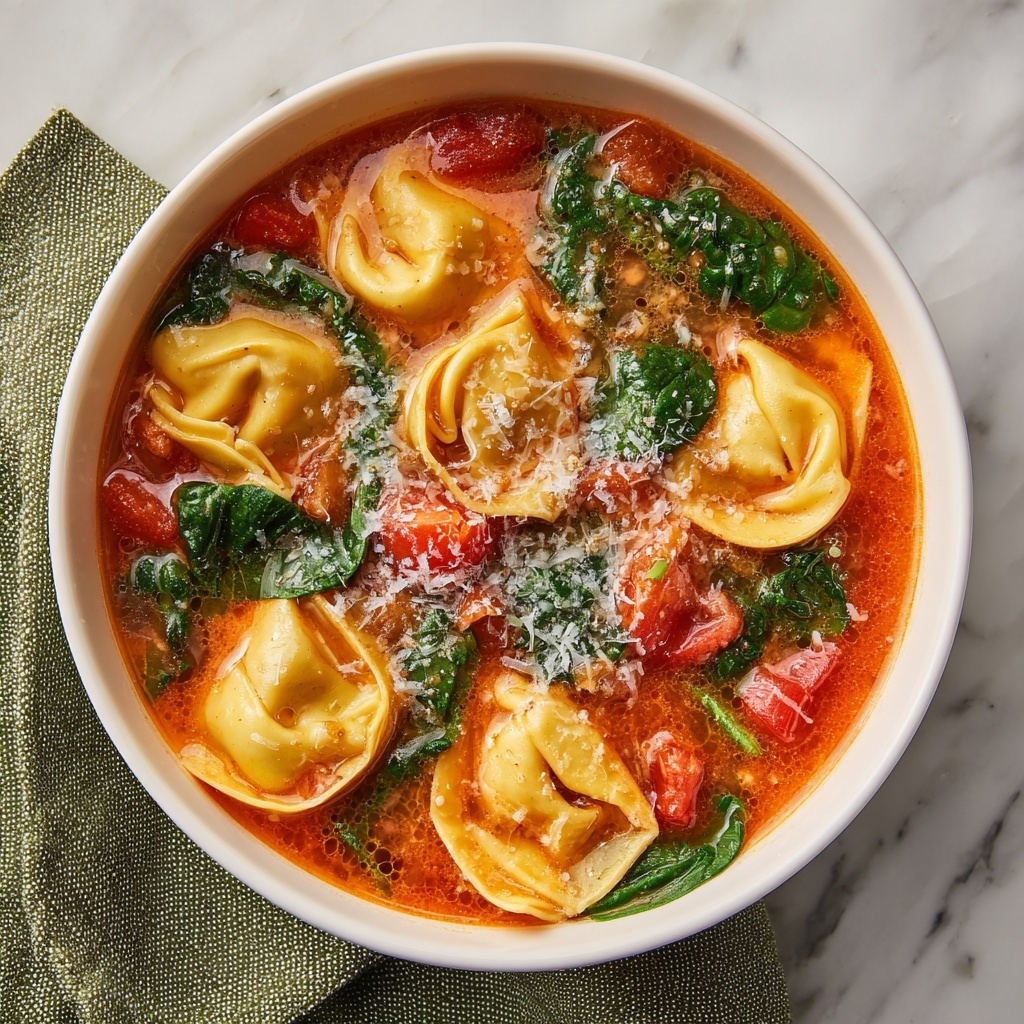 Christmas Tortellini Soup Recipe - Recipe Image