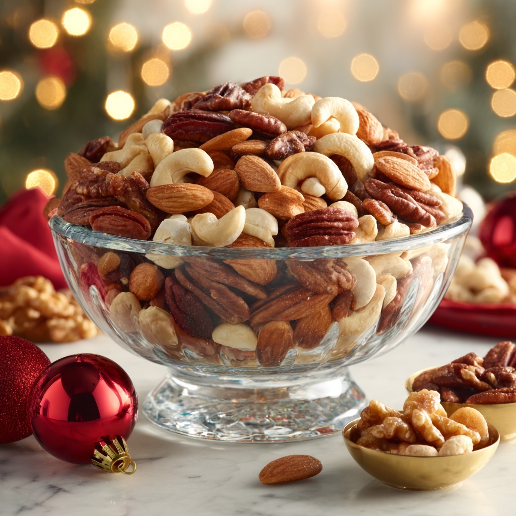 Sugar & Spice Party Nuts Recipe - Recipe Image