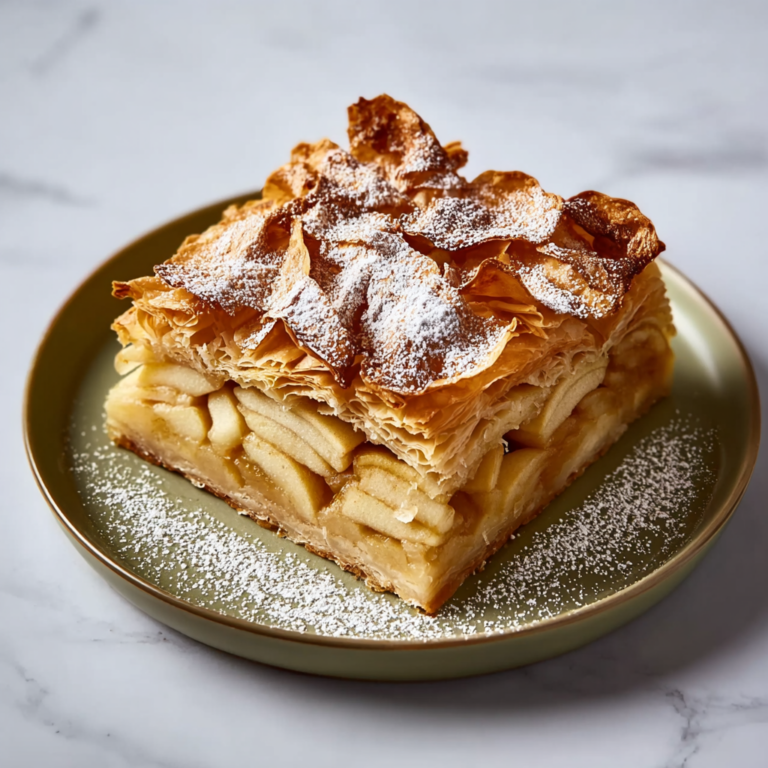 Apple Pie Fillo Cake Recipe
