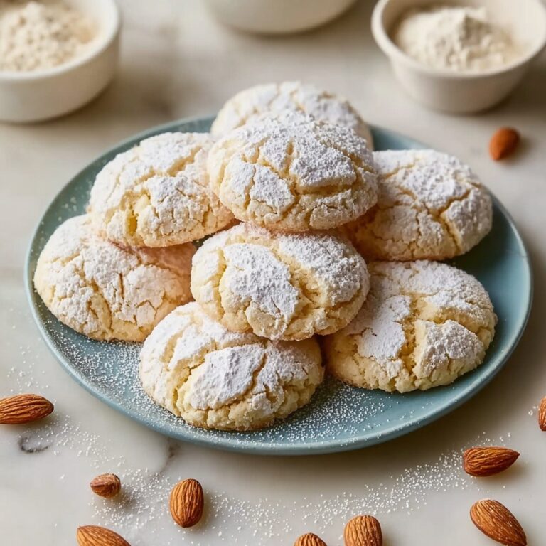 Ricciarelli Italian Almond Cookies Recipe