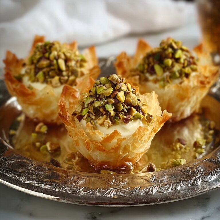 Mini Baklava Cheesecakes Recipe