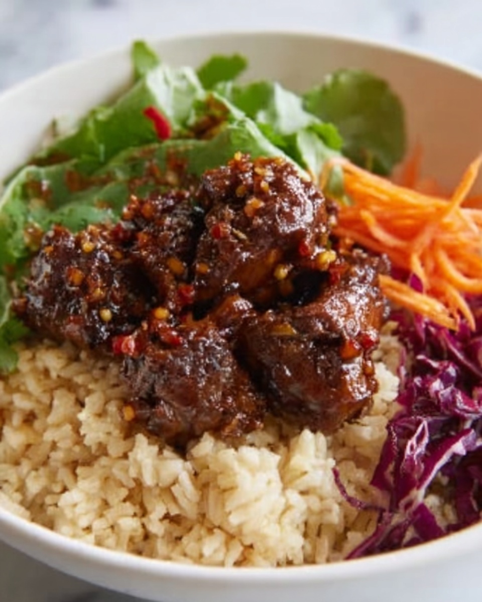 Hot Honey Chicken Bowl Recipe - Recipe Image
