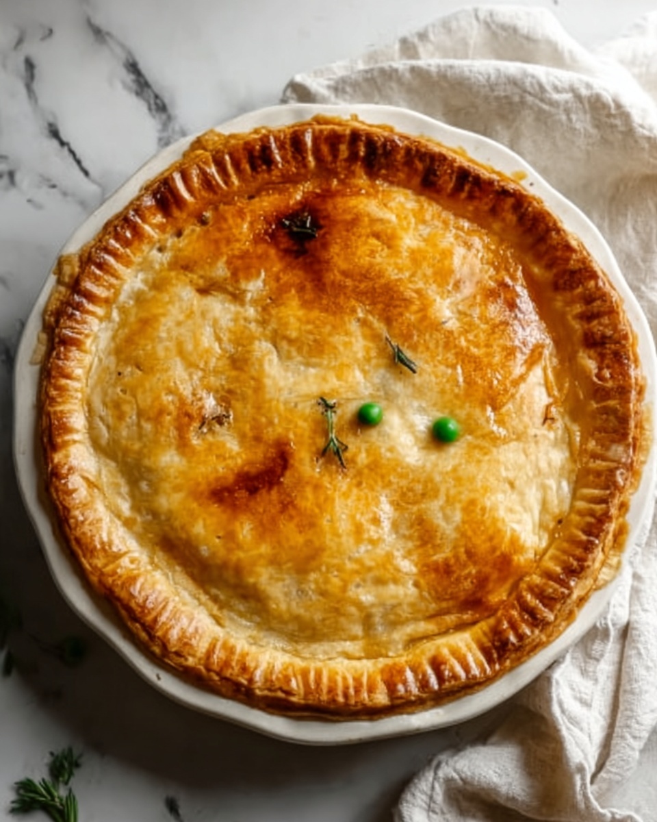 Creamy Chicken Pot Pie Recipe - Recipe Image