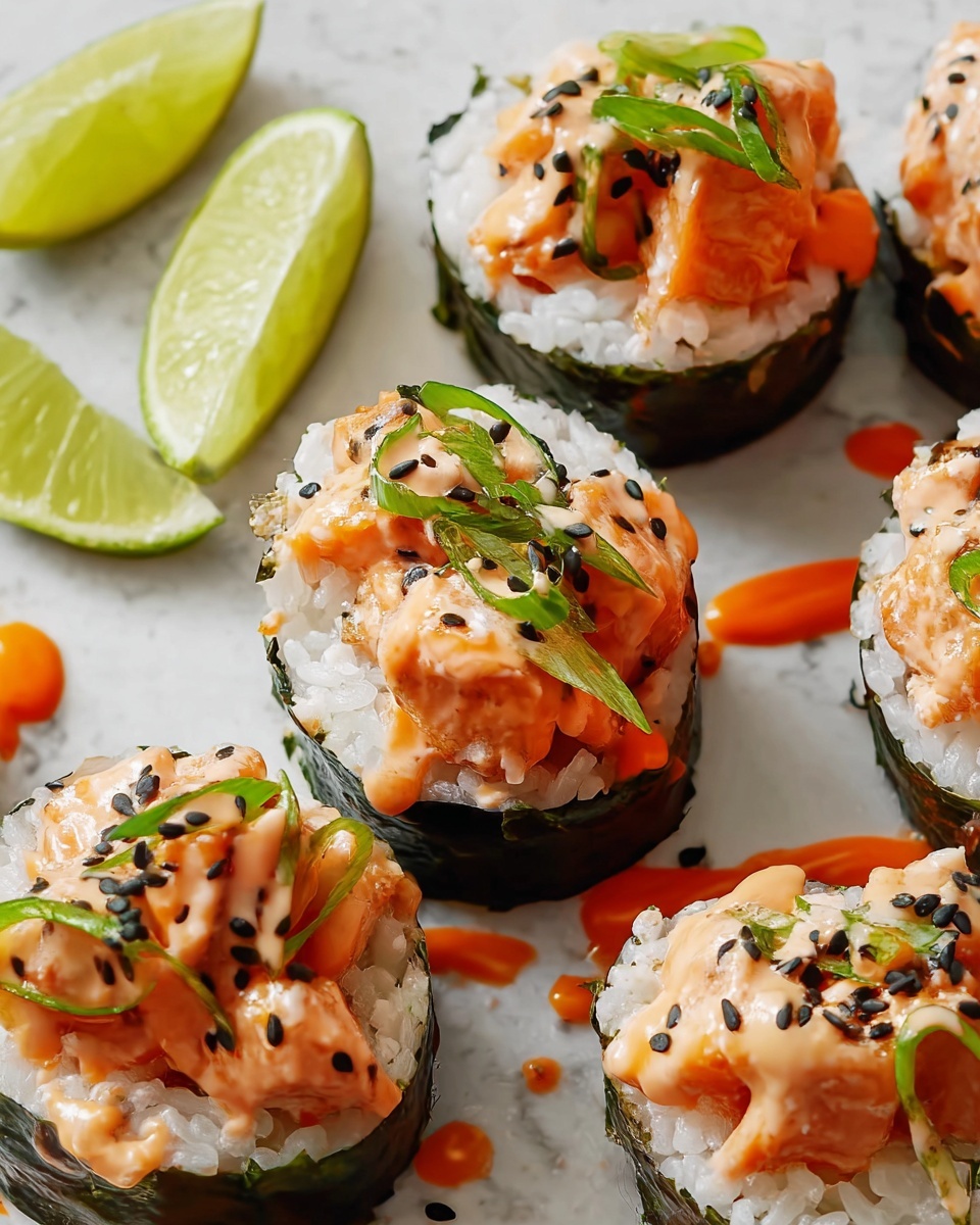 Viral Easy Salmon Sushi Bake Cups Recipe - Recipe Image