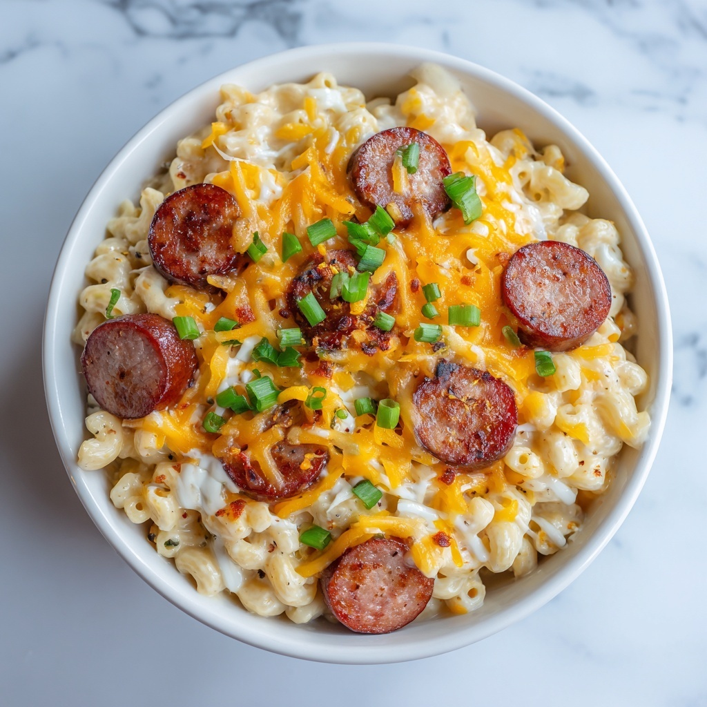 Cheesy Ranch Potatoes and Sausage Recipe - Recipe Image