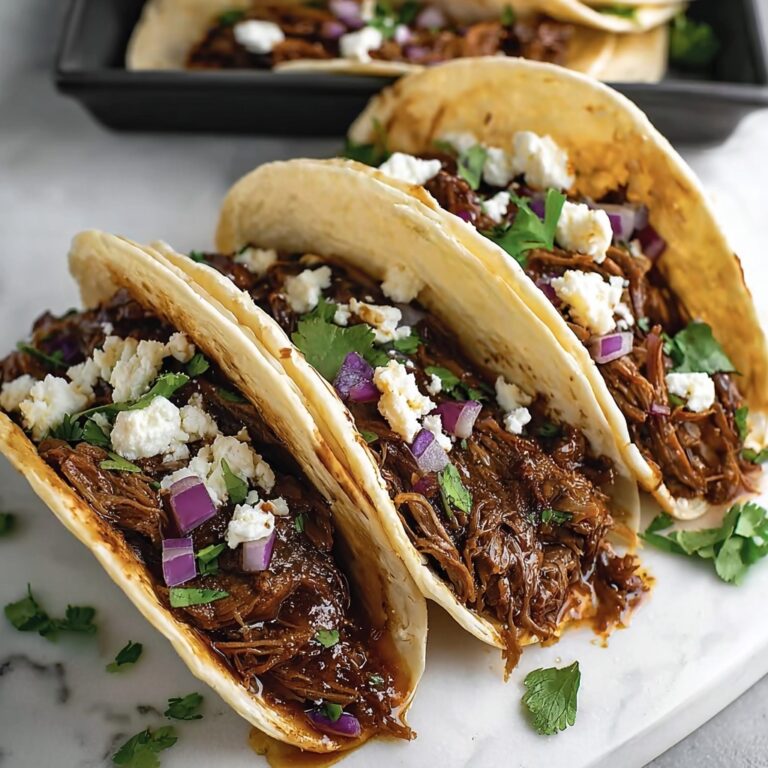 Slow Cooker BBQ Beef Brisket Tacos Recipe
