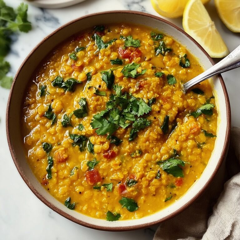 Red Lentil Dahl Recipe