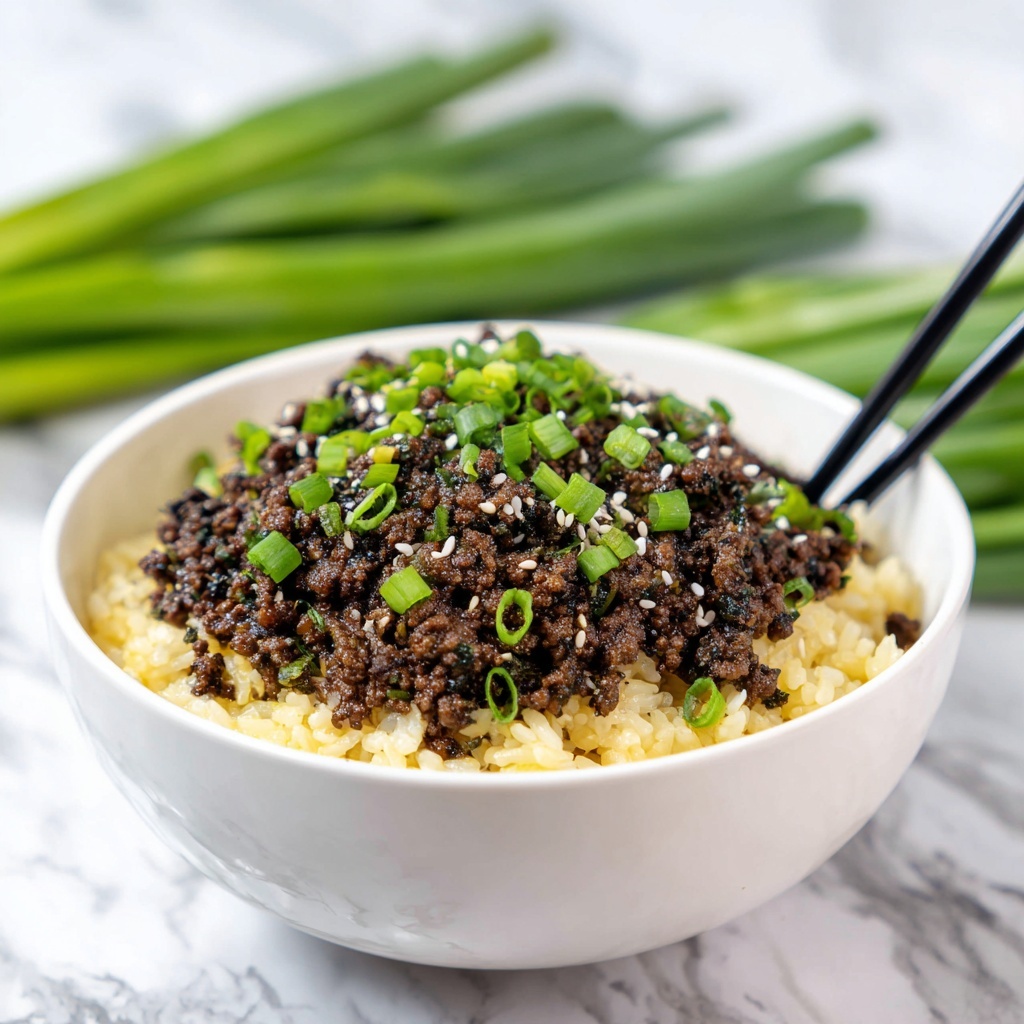 Korean Beef and Rice Bowls Recipe - Recipe Image