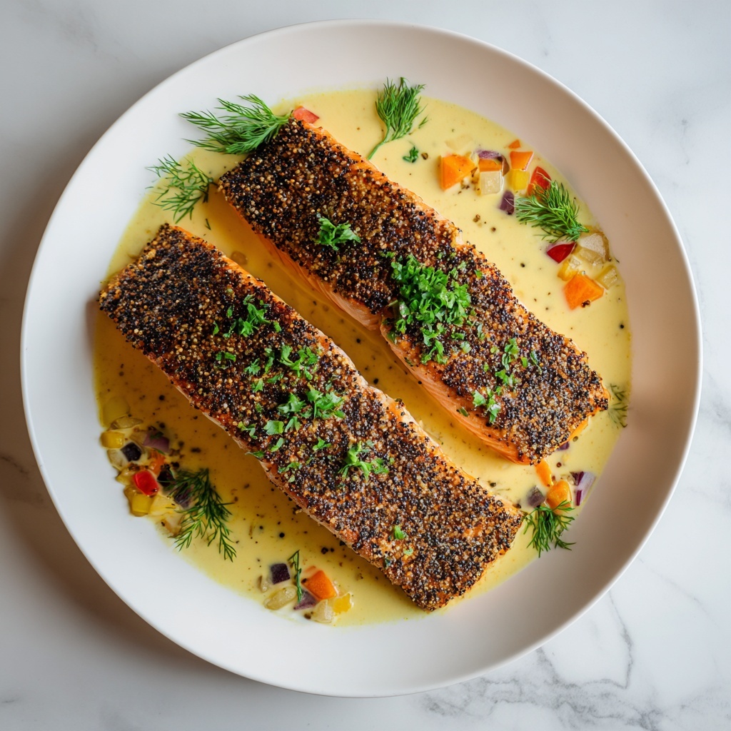 Butter-Basted Salmon Steaks with Crispy Skin Recipe - Recipe Image