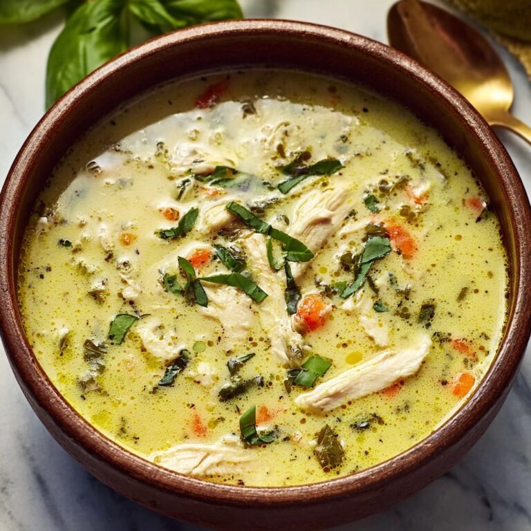 Keto Green Chicken Enchilada Soup Recipe