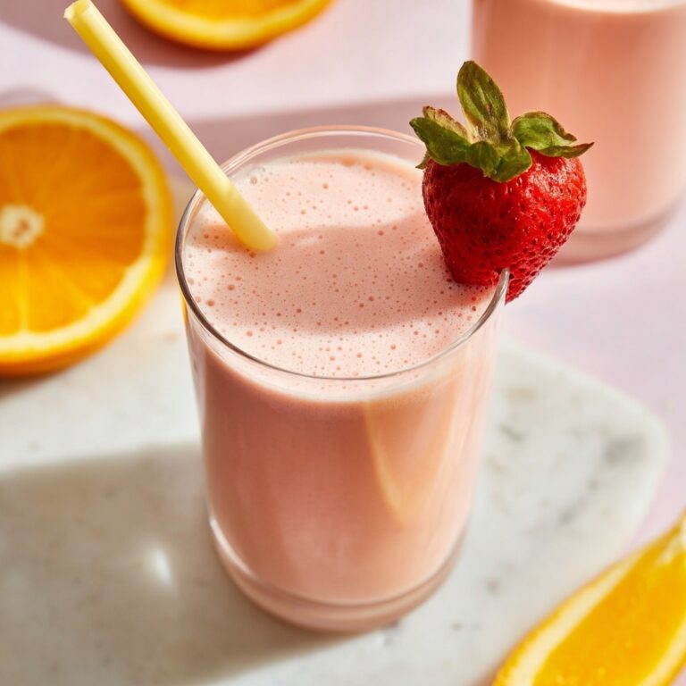 Strawberry Orange Julius Recipe