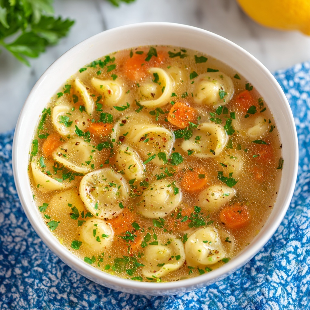 Lentil and Bulgur Soup with Lemon and Parsley Recipe - Recipe Image