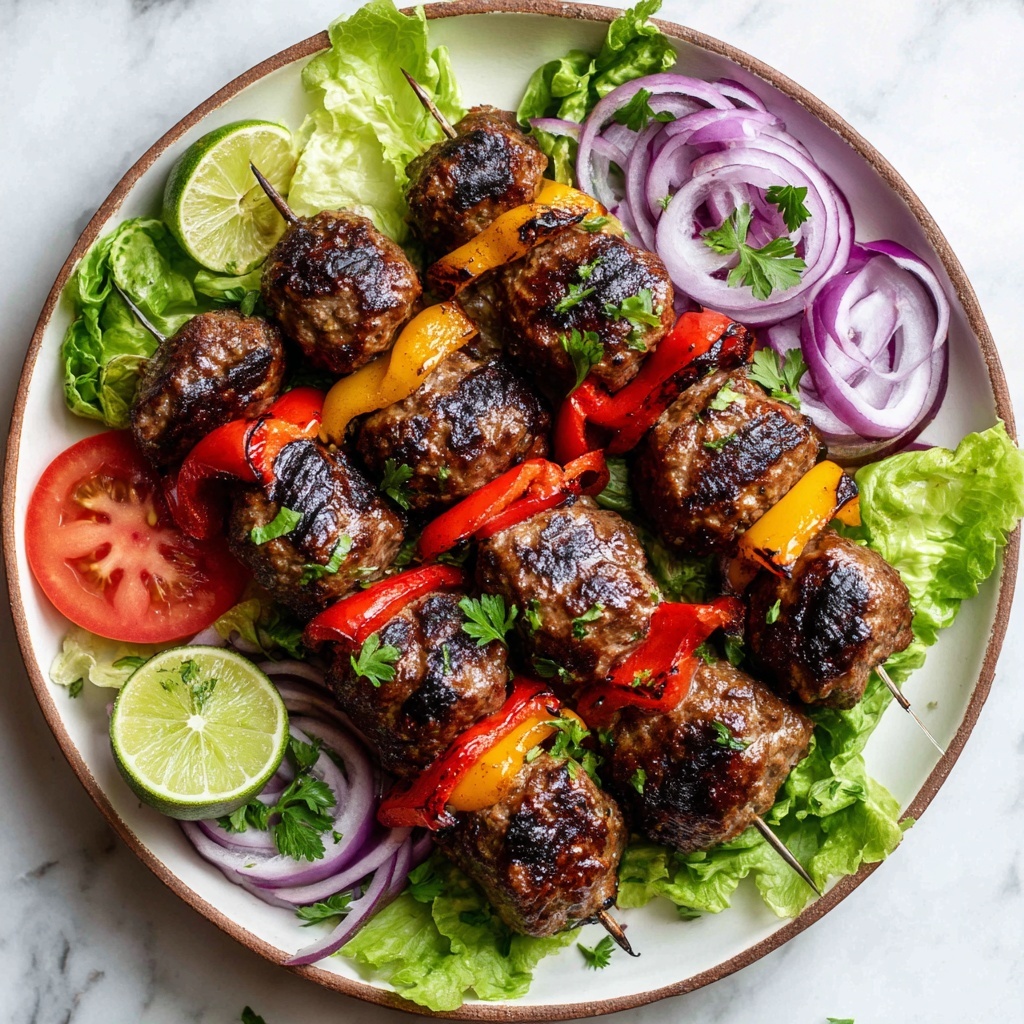 Kofta Kebabs with Spiced Ground Meat Recipe - Recipe Image