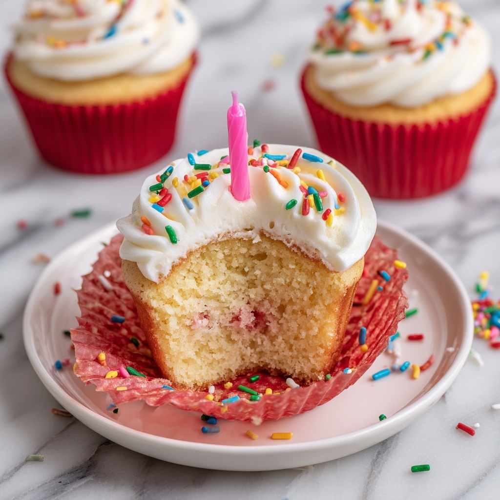 Birthday Cupcakes Recipe - Recipe Image